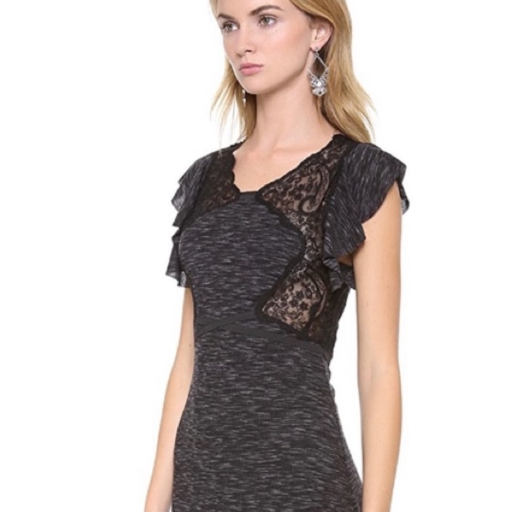 NWT Free People Absolute Attraction Heathered Maxi Dress sz XS - Picture 4 of 10